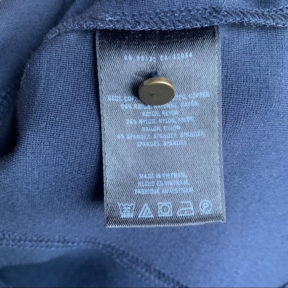 Anthropologie Ett:twa Blue Puff Sleeve Gresham Top - Picture 6 of 7